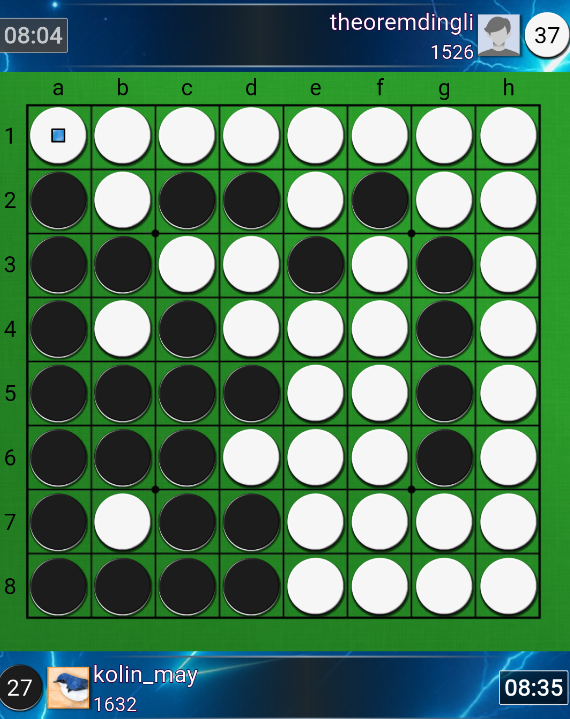 2026“栢龙杯”1月黑白棋新人王争霸赛赛后战报